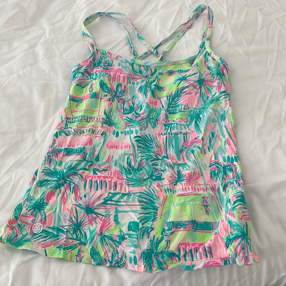 Lilly Pulitzer Workout or Tennis Top S